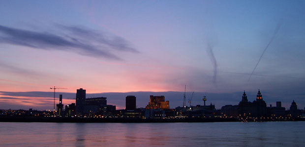 Liverpool Mersey Skyline